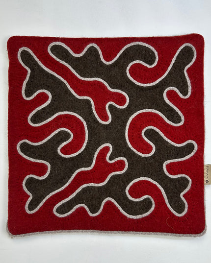Наволочки из фетра ручной работы, 20x20 дюймов (50 см x 50 см)