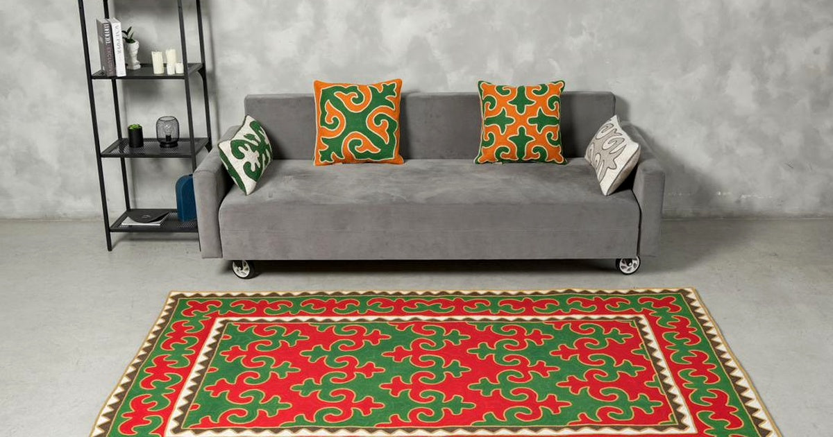 How to Style a Traditional Rug in a Modern Interior