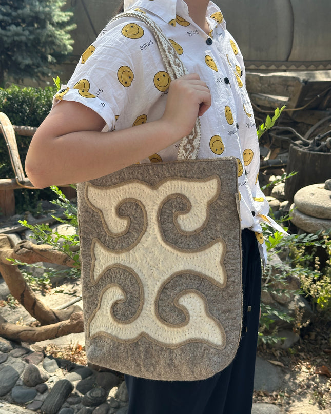 Felt Shopper Bag
