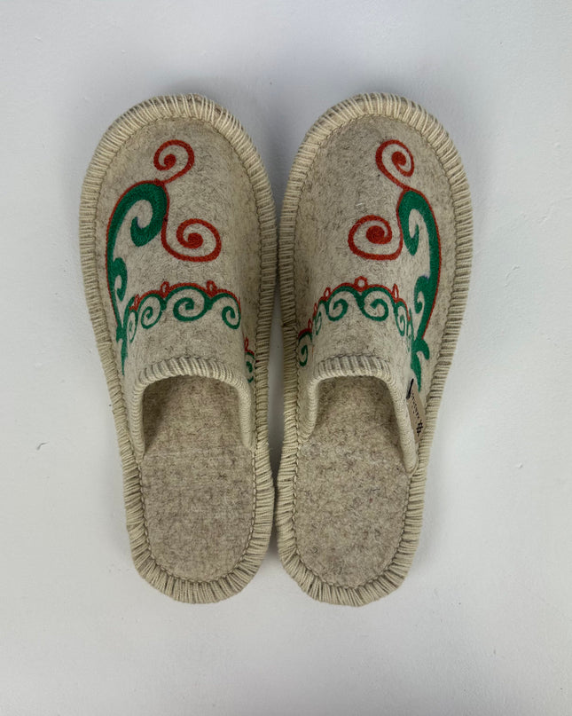 Handmade Felt Wool Slippers
