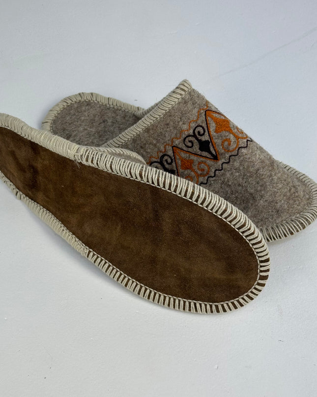 Handmade Felt Wool Slippers