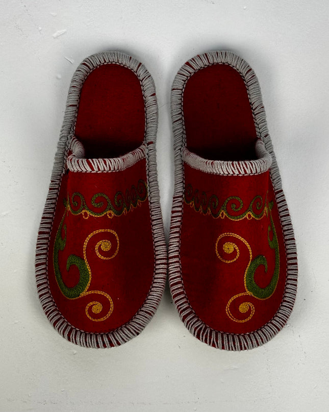 Handmade Felt Wool Slippers